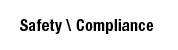 Safety Compliance